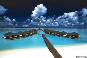 Paradise Island Resort water bungalows