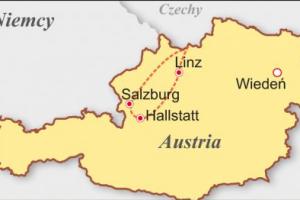 trasa wycieczki Austria