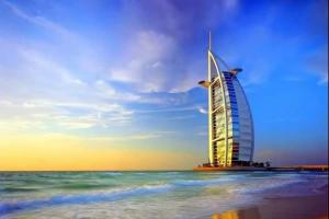 Burj Al Arab morze