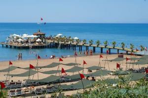 plaża hotelu Delphin Palace