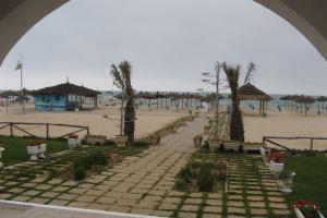 plaża hotelowa