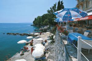 plaża przy hotelu