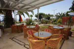 taras w restauracji