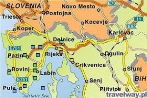 Omorika mapa