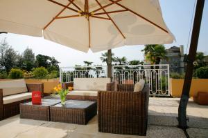 taras w hotelu Opatija