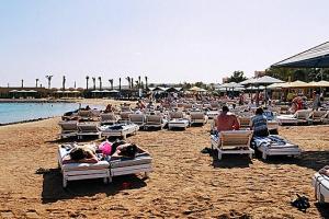 plaża hotelowa