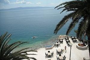 hotelowa plaża Podgora