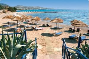 Rodos plaża hotelowa