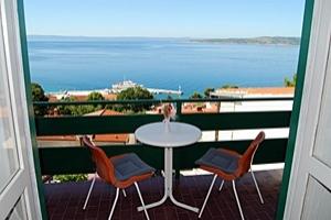 Ivanac balkon z widokiem na morze