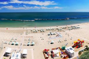 plaża hotelu Blumen