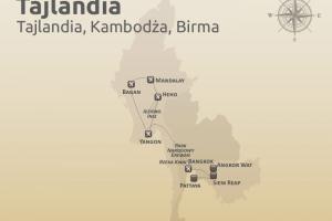 wycieczka objazdowa Tajlandia Kambodża Birma