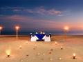 romantyczna kolacja na plaży